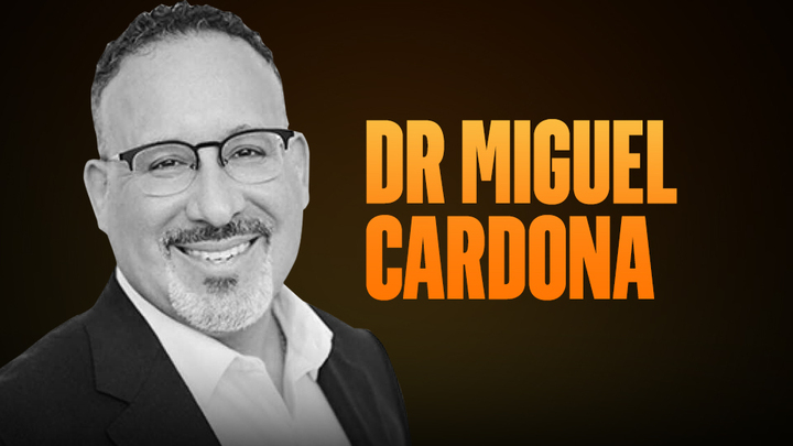 U.S. Secretary of Education Dr. Miguel Cardona – From the Trenches to the Top